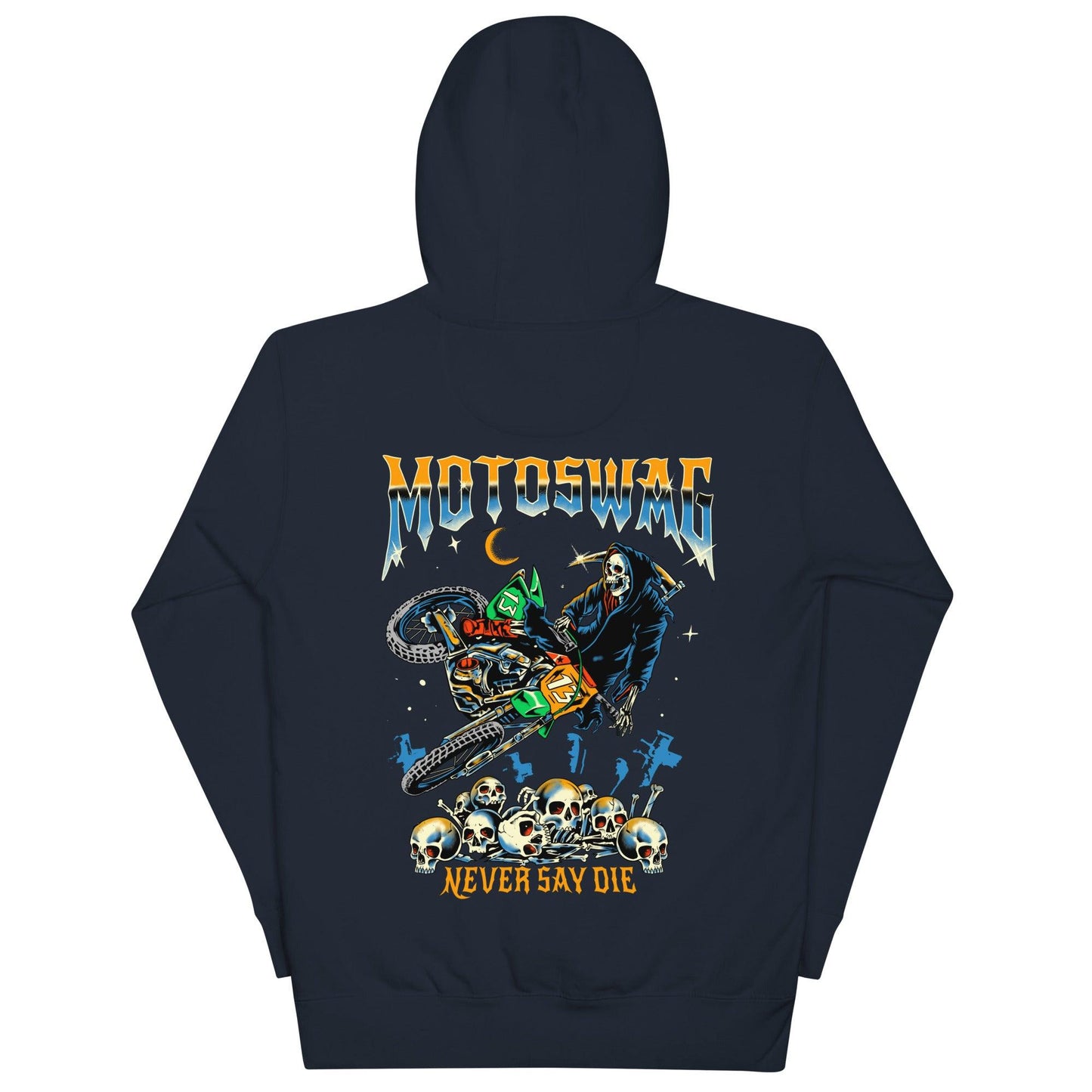 TATSWAG HOODIES   MotoSwag. ‘NEVER SAY DIE’ - TatSwag Art Collective  tattoo t-shirts  tattoo clothing